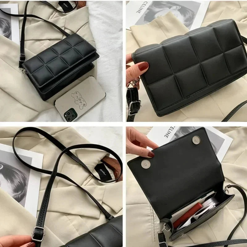 Bolsa Feminina Clássica de Ombro – Estilo Fashion, Compacta e Sofisticada